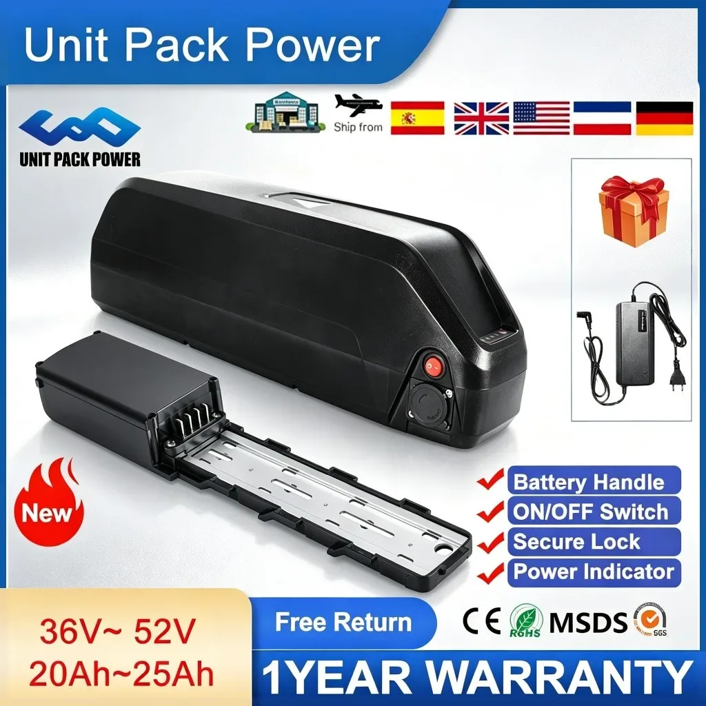 Batterie au lithium pour vélo électrique 48 V