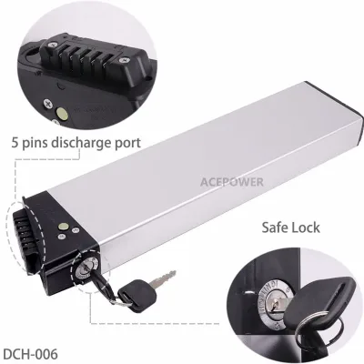 Batterie lithium 36 V pour vélo électrique pliant – image 3