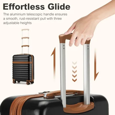 Ensemble valise rigide, sac à dos et trousse – image 3