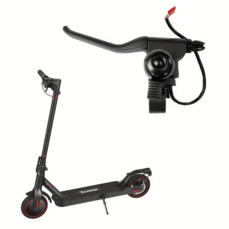 Levier de frein de trottinette avec cloche