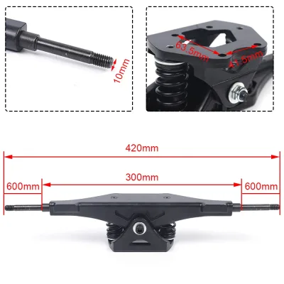 Roues tout-terrain de longboard électrique – image 3