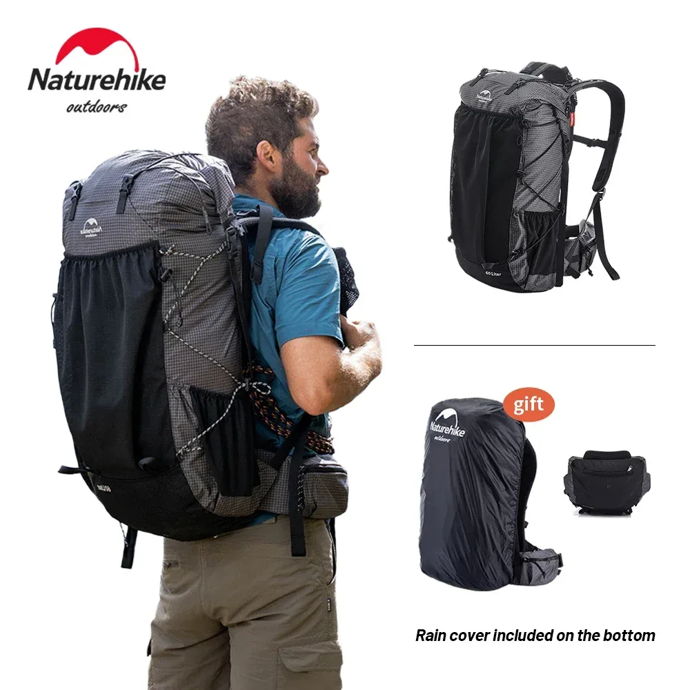 Sac à dos de randonnée 60 + 5 L en nylon