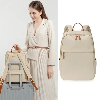 Sac à dos en nylon pour femme, grande capacité – image 2
