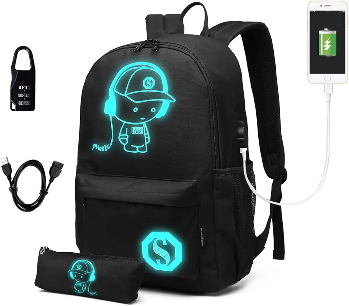 Sac à dos fluorescent léger, 20 à 35 litres