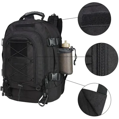 Sac à dos tactique en nylon extensible 60 L – image 3