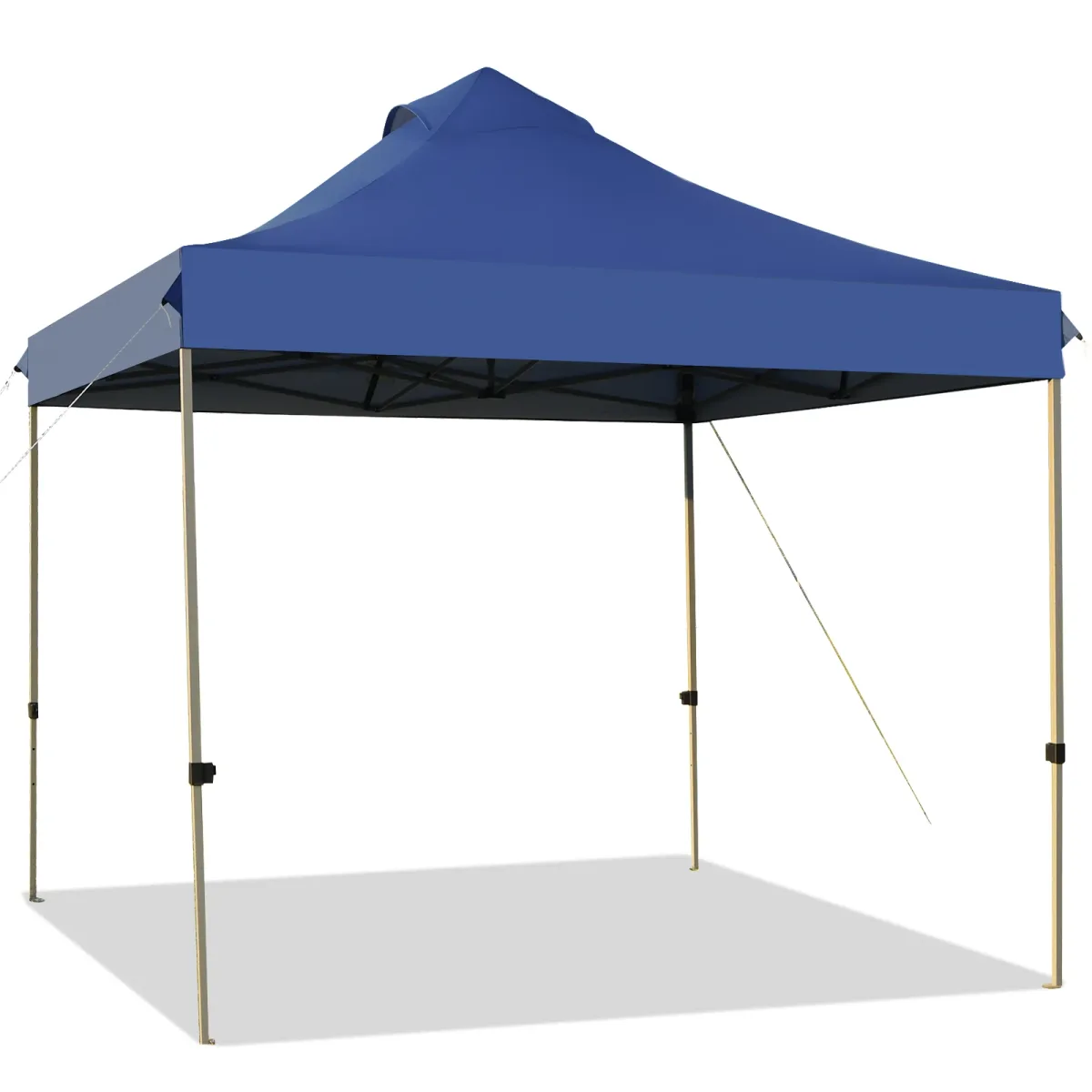 Tonnelle pliante bleue 3 × 3 m avec sac à roulettes
