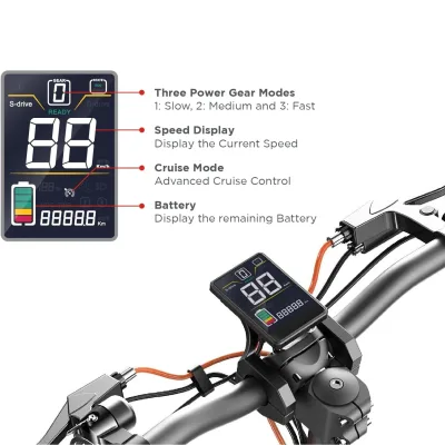 Trottinette électrique adulte pliable – image 3