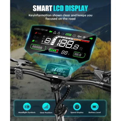 Trottinette électrique pliable à double moteur – image 3