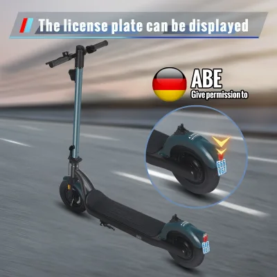 Trottinette électrique pliable, pneus 25,5 cm – image 2
