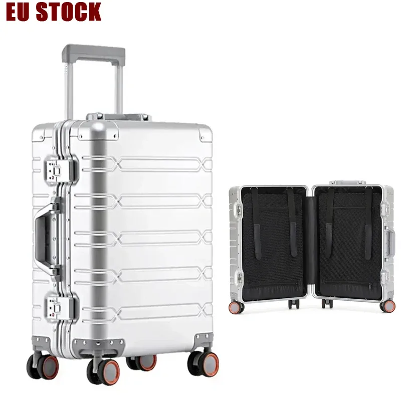 Valise cabine en ABS à roulettes pivotantes