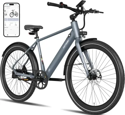 Vélo électrique 700C en aluminium, 36 V