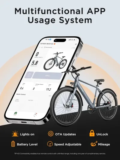 Vélo électrique 700C en aluminium, 36 V – image 2
